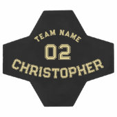 Gepersonaliseerde Speler School Team Naam Jersey N Voetbal (Enkel)