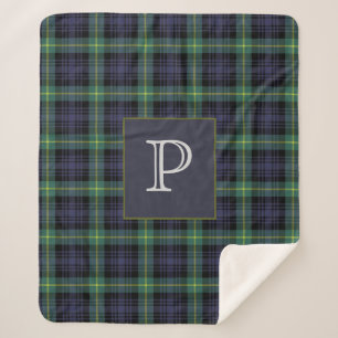 Gepersonaliseerde spellen Tartan Gecontroleerd Mon Sherpa Deken