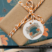 Gepersonaliseerde Spooky Halloween artwork Bedankjes Labels