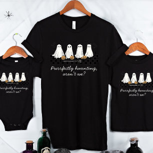 Gepersonaliseerde Spooky Seizoen Halloween Ghost C T-shirt