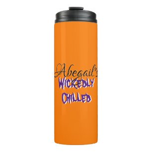 Gepersonaliseerde Spooky Thermal Tumbler Thermosbeker