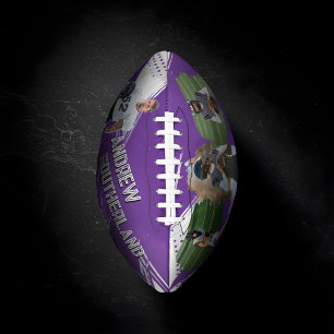 Gepersonaliseerde sporter Portret & Actie Foto Sho American Football