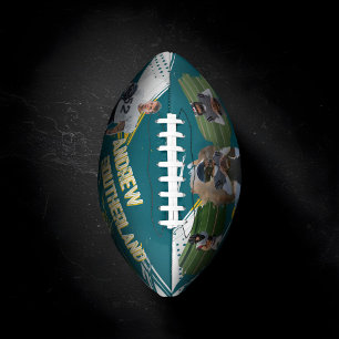 Gepersonaliseerde sporter Portret & Actie Foto Sho American Football
