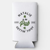 Gepersonaliseerde St Patricks Day Funny Group Drin (Achterkant)