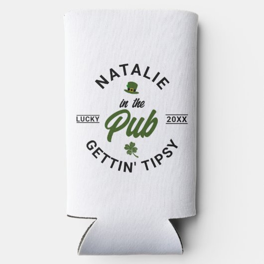 Gepersonaliseerde St Patricks Day Funny Group Drin (Achterkant)