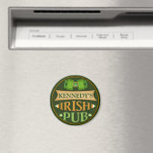 Gepersonaliseerde St. Patrick's Day Irish Pub Magn Magneet (Insitu (Vaatwasser))