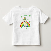 Gepersonaliseerde St. Patrick's Day Kinder Shirts (Voorkant)