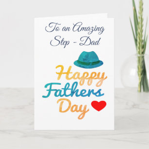 Gepersonaliseerde stap - Dad Vaderdag Kaart