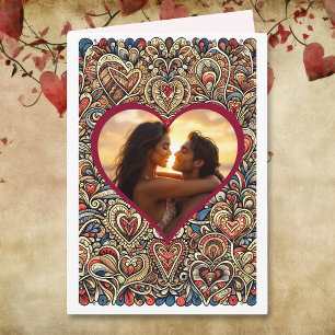 Gepersonaliseerde Steampunk Happy Valentine's Day Kaart