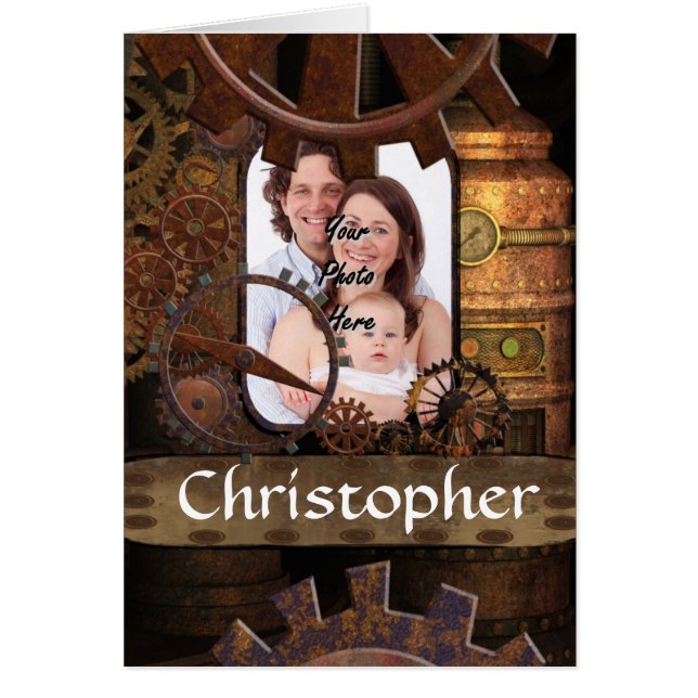 Gepersonaliseerde steampunk machines (Voorkant)