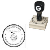 Gepersonaliseerde stempel rubber | Zelfgemaakte ba (Gestempeld)