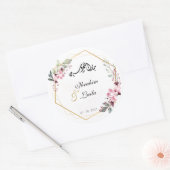 Gepersonaliseerde Stickers van de Arabische bruilo (Envelop)