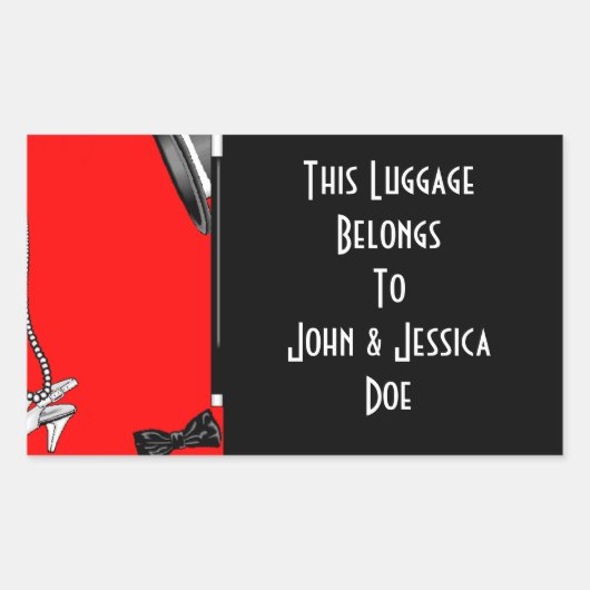 Gepersonaliseerde stickers voor koffer reizen
 (Voorkant)