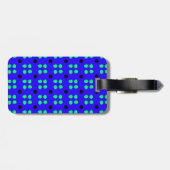 Gepersonaliseerde Stippen patroon Bagagelabel (Achterkant horizontaal)