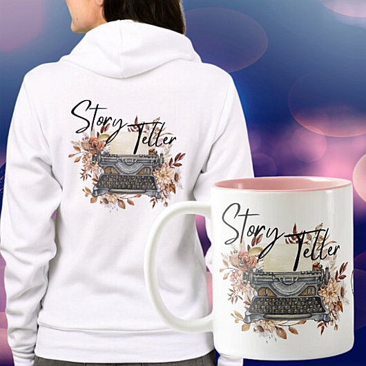 Gepersonaliseerde "Story Teller" keramische Mok