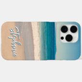 Gepersonaliseerde Strandfoto Ocean Blue Case-Mate iPhone Case (Achterkant (horizontaal))
