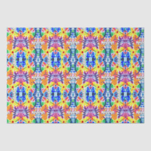 Gepersonaliseerde Stropdas-kleurstof Tissuepapier