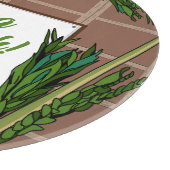 Gepersonaliseerde succot snijplank (Hoek)