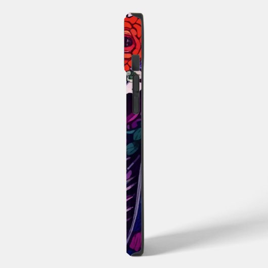 Gepersonaliseerde suikerschedel Dia de los Muertes Case-Mate iPhone Case (Achterkant / Links)