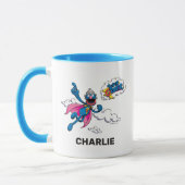 Gepersonaliseerde  Super Grover Mok (Links)