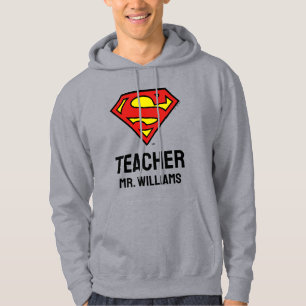 Gepersonaliseerde Superman-Logo Hoodie
