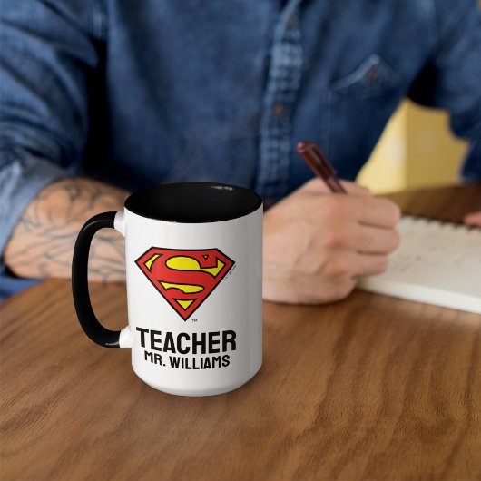 Gepersonaliseerde Superman-Logo Mok