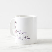 Gepersonaliseerde SuperMom Koffiemok (Voorkant links)