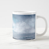 Gepersonaliseerde Surfer Coffee Cup Surfing Extra Grote Mok (Rechts)