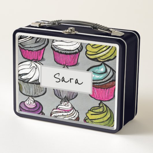 Gepersonaliseerde Sweets N' therapies Cupcake Meta (Voorkant)