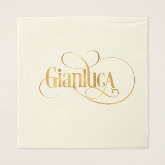 Gepersonaliseerde Swirly Script Gianluca Servet