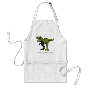 Gepersonaliseerde T-Rex Apron Standaard Schort