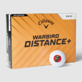 Gepersonaliseerde T.rex Callaway Warbird Golf Ball Golfballen (Verpakking)