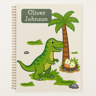 Gepersonaliseerde T-Rex Schattige Dinosaurussen Sc Planner