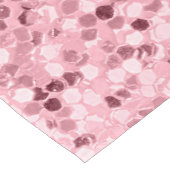 Gepersonaliseerde Table Runner Roos Gouden Glitter Korte Tafelloper (Hoek)