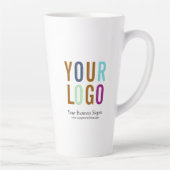 Gepersonaliseerde Tall Latte Mok Custom Logo (Rechts)