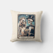 Gepersonaliseerde Tarot Kaart bruiloft Kussen (Voorkant)