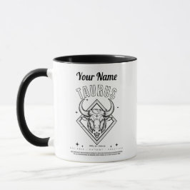 Gepersonaliseerde Taurus Coffee Mok