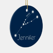 Gepersonaliseerde Taurus Constellation Ornament (Rechts)