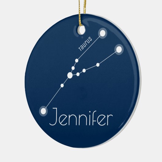 Gepersonaliseerde Taurus Constellation Ornament (Links)