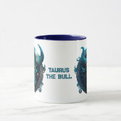 Gepersonaliseerde Taurus De bull Zodiastrologie Mok (Midden)