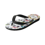 Gepersonaliseerde Teenslippers van Automotive Kind (Schuin)