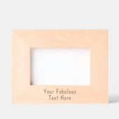 Gepersonaliseerde tekst gegraveerde lijstjes (Voorkant)