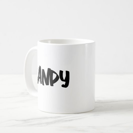 GEPERSONALISEERDE TEKST SCRIPT VROUW KOFFIE MOK (Voorkant links)