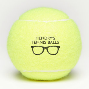 Gepersonaliseerde tennisballen bedrukt met grappig