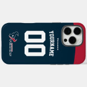 Gepersonaliseerde Texans Jersey Amerikaans Footbal Case-Mate iPhone Case (Achterkant (horizontaal))