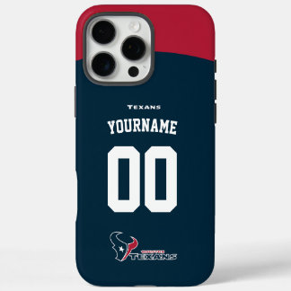 Gepersonaliseerde Texans Jersey Amerikaans Footbal iPhone 16 Pro Max Hoesje