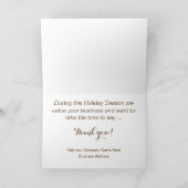 Gepersonaliseerde Thanksgiving Kaarten - Business (Binnen)