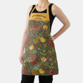 Gepersonaliseerde Thanksgiving, Pumpkin Pie Turkij Schort (Insitu)