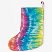 Gepersonaliseerde Tie Dye Christmas Stocking Kleine Kerstsok (Achterkant)