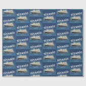 Gepersonaliseerde Titanic Cadeaupapier (Vlak)